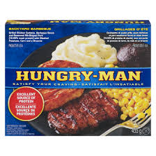 Hungry-Man Grilled Beef Dinner  - Frozen