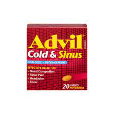 Advil Cold & Sinus 20pk